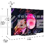 Телевизор Hisense 55' 55A85K черный OLED UHD 120Hz Vidaa, фото2