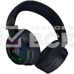 Гарнитура Razer Kraken V4 Pro чёрный, беспроводная + проводная, радиоканал, до 45 ч, подсветка, фото9