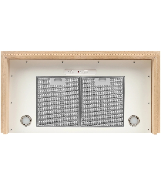 Вытяжка каминная Elikor Бельведер 90П-650-П3Д бежевый/дуб, 90 см, 650 куб. м/ч, 56 дБ