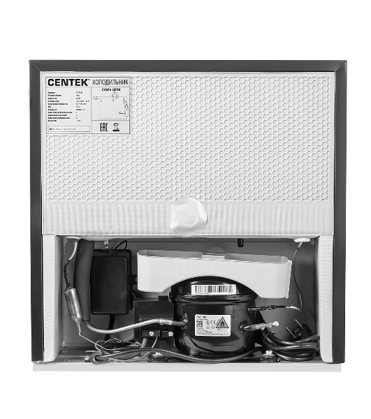 Холодильник Centek CT-1701 черный однокамерный 44л барный