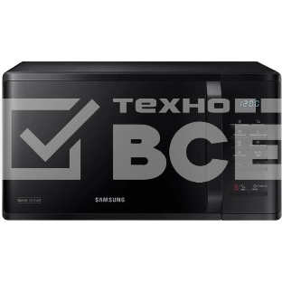 Микроволновая печь Samsung MS23K3513AK черный, 23 л, 800 Вт, переключатели - кнопки