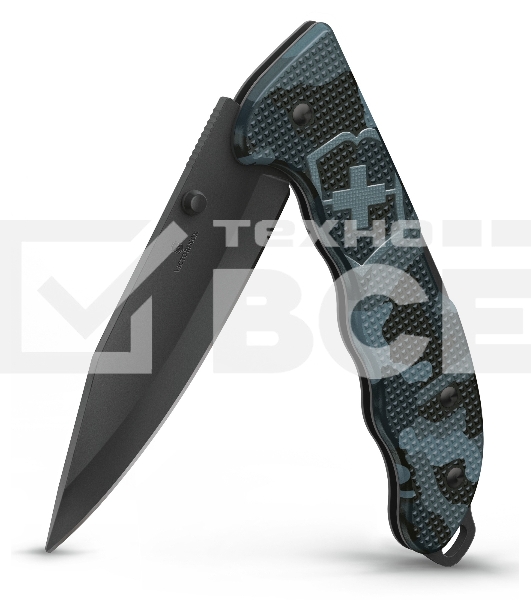 Нож перочинный Victorinox Evoke BSH Alox Navy (0.9425.DS222) 136мм 4функц. синий камуфляж подар.коробка