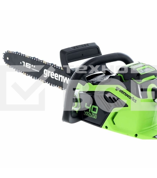 Цепная пила аккумуляторная GreenWorks GD40CS18, 40V, 40 см, бесщеточная,  1,8 КВТ, без АКБ и ЗУ