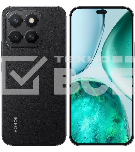 Смартфон Honor X8c 8/128Gb, черный