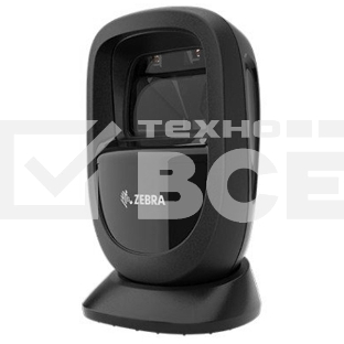 Сканер штрих-кода стационарный Zebra DS9308-SR 2D Imager, проводной, USB, чёрный