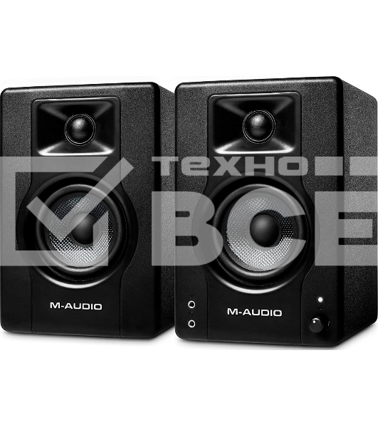 Мультимедийный монитор [BX4PAIRXEU] M-audio [BX4 (пара)] (активный+пассивный), 2-х полосные, 25 Вт, 69-22000 Гц, д4,5