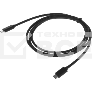 Кабель Buro BU-TYPE-C3.2-4KVID-1.5M 1.5м черный