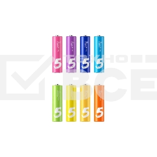 Батарея CUKTECH high-performance rainbow alkaline 8 pellet