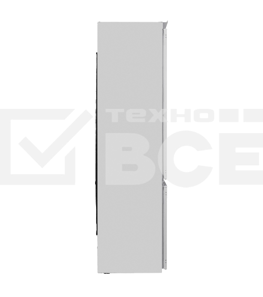 Встраиваемый холодильник Maunfeld MBF193NFW1GR Inverter белый двухкамерный 257/84 л морозилка снизу, No Frost
