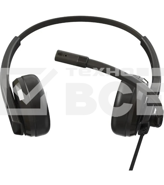 Гарнитура проводная с микрофоном Creative HS-230 черный 2м накладные оголовье (51EF1110AA000)