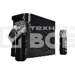 Переносная караоке система TRS2402 iconBIT K902B Колонка 10Вт, 2 микрофона Bluetooth, световые эффекты, аккумулятор в колонке 3000mAh и микрофонах, 22.3*9.6*15.7CM, черный, фото2