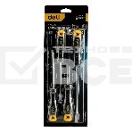 Набор отверток Deli DL620004 4шт SL5x100 + SL6x150 + PH1x100 + PH2x150, фото2