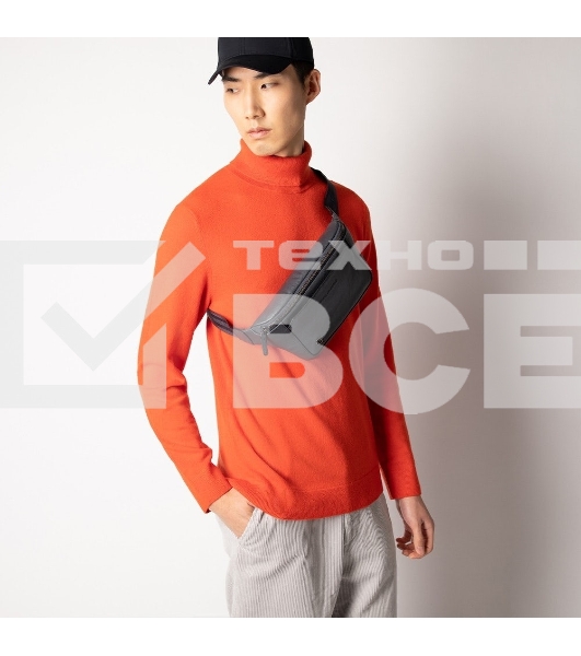 Сумка на пояс Piquadro Black Square CA2174B3/BLU4, синий, натур.кожа