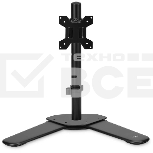 Кронштейн для мониторов ЖК Buro M071 черный 15'-32' макс.8кг крепление к столешнице поворот и наклон