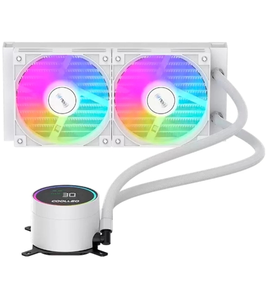 Система жидкостного охлаждения Coolleo ICE Fairy DIG 240 LITE WH (DIG-240-LITE-WH)