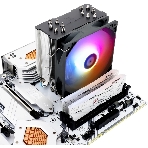 Кулер для процессора Thermalright Burst Assasin 120 ARGb (4-pin PWM, 154мм, Ni/CU, 6x6мм, ARGb, 1x120мм, 66.17CFM, 25.6dBA, 1550RPM, S: 1700, 1200, 115X, AM5, AM4), фото2