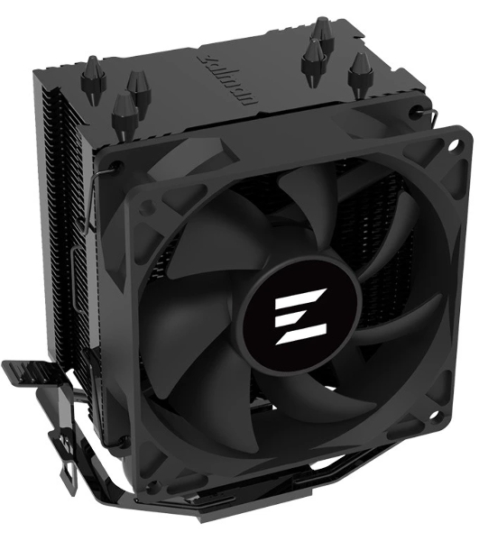 Кулер ZALMAN CNPS4X BLACK, 92мм FAN, 3 HEAT PIPES, 4-PIN PWM, 800-2000 RPM, 29DBA, HYDRO BEARING, LGA1700/1200/115x, AM5/AM4/AM3