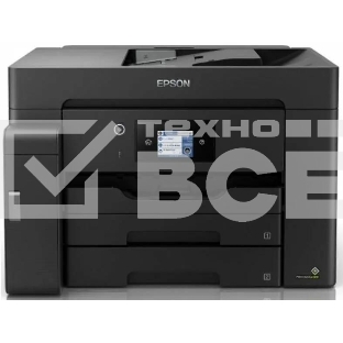 МФУ струйное Epson M15140 (C11CJ41404), A3+, ч/б, печ. до 25 стр/мин., скан. до 26 стр/мин., 2400 x 4800 dpi (печать) 1200x2400dpi (скан.), USB, RJ-45, Wi-Fi