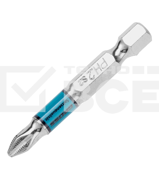 Бита PH2х50 мм, сталь S2, кругл., 10 шт. Gross