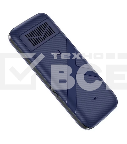 Мобильный телефон BQ 1860 Gem темно-синий (без СЗУ в комплекте)