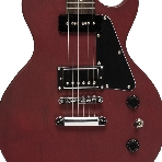 Электрогитара STAGG SEL-HB90 CHERRY 6-ти струнная, корпус массив красного дерева, гриф красное дерево, накладка палисандр, 22 лада, звукосниматели 1х P90, 1х хамбакер, регуляторы 1x громкости, 1x тона, 3-х поз. переключатель, цвет Cherry, фото3