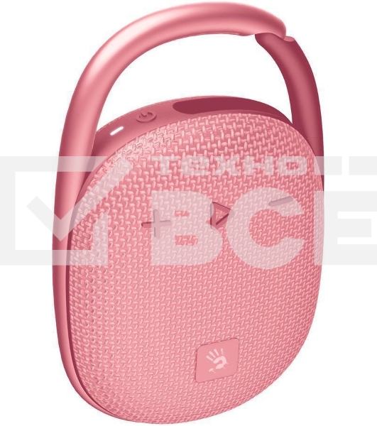 Портативная колонка A4Tech Bloody S5 Lock розовый 5W 1.0 BT 10м 1600mAh (S5 LOCK PINK)