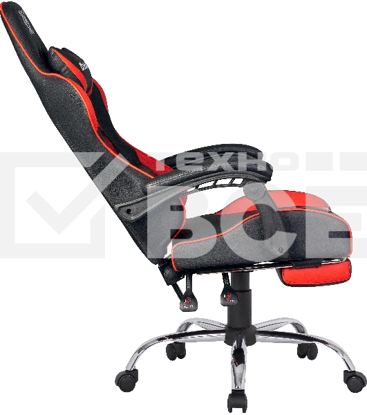 Кресло игровое Defender PILOT RED/BLACK