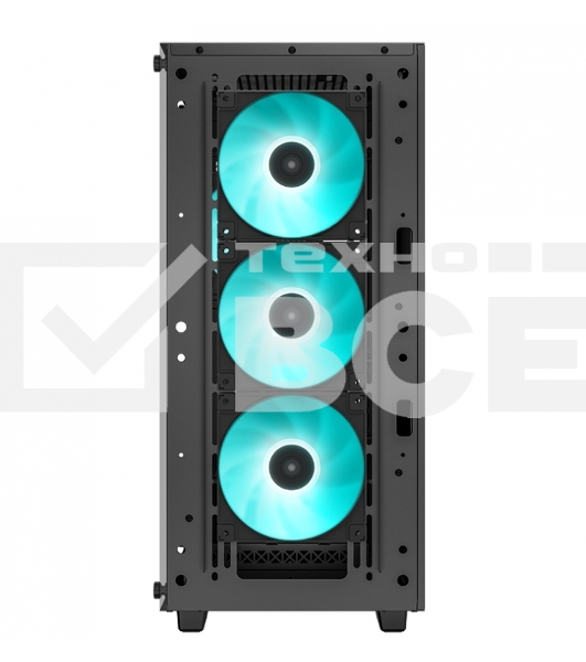 Компьютерный корпус Deepcool CC560 V2 черный без БП ATX 4x120mm 1xUSB2.0 1xUSB3.0 audio bott PSU