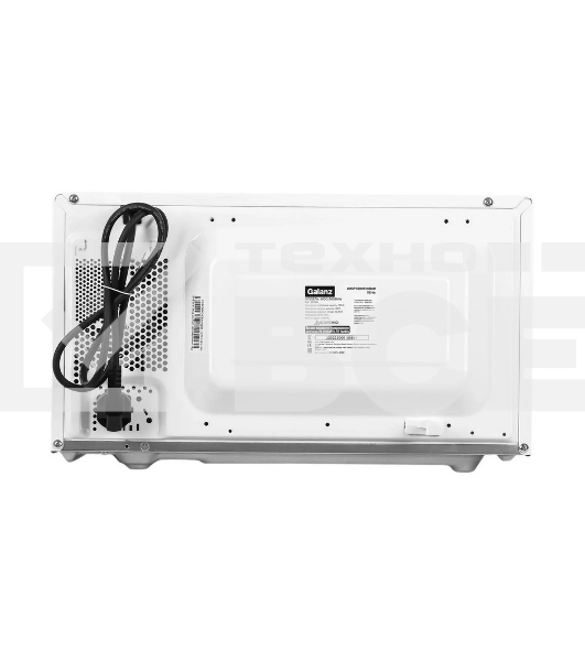 Микроволновая печь Galanz MOG-2009MW белый, 20 л, 700 Вт, переключатели - поворотный механизм