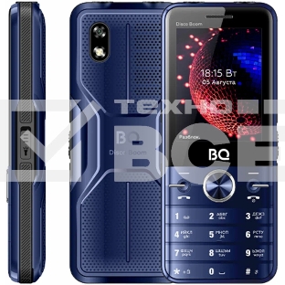 Мобильный телефон BQ 2842 Disco Boom синий/черный