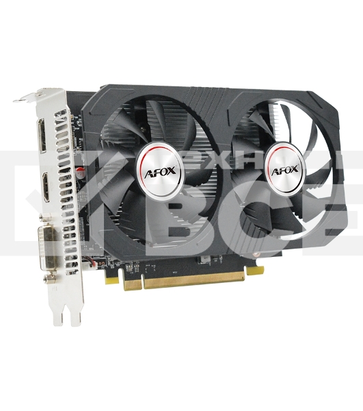 Видеокарта AFOX Radeon RX 560 4GB GDDR5 128BIT DVI HDMI DP (AFRX560-4096D5H4-V2) RTL