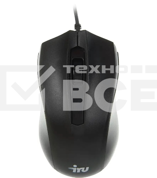 Комплект клавиатура+мышь Oklick 621M IRU проводной, USB, 1200 DPI, чёрный