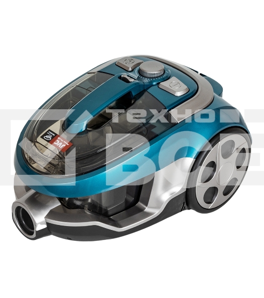 Пылесос JVC JH-VC401 бирюзовый/серый, 320/1800 Вт, уборка сухая, пылесборник контейнер 2,5 л.