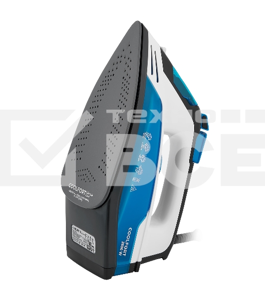 Утюг Coolfort CF-3400 2600Вт синий/белый