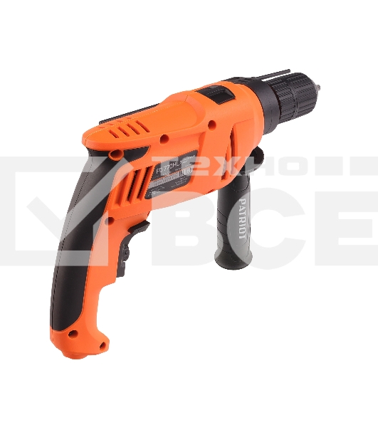 Дрель электрическая ударная PATRIOT FD 770HL, 770Вт, 2800об/мин, 44800уд/мин, макс. диаметр сверления 13мм, быстрозажимной патрон