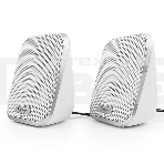 Акустич. система 2.0 Gembird SPK-100-W, белый, 6 Вт, регулятор громкости, USB-питание					, фото 1