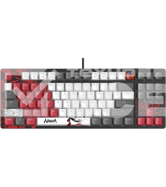 Клавиатура A4Tech Bloody S87 Naraka проводная USB черный/красный