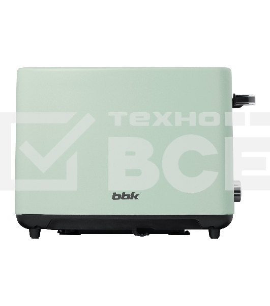 Тостер BBK TR85 серо-зеленый