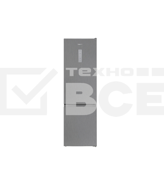 Холодильник Hotpoint HT 6200 MX нержавеющая сталь двухкамерный 240/83л морозилка снизу, No Frost