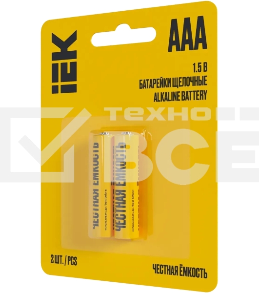 Батарейка щелочая Alkaline Optima LR03/AAA (2шт/блистер)