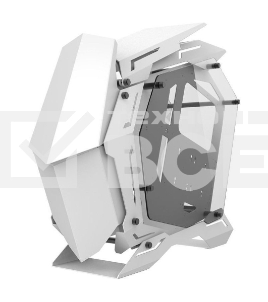 Корпус без блока питания JONSBO MOD-3, Full-Tower, TG, no fans, 2xUSB-A 3.0, EATX, ATX, mATX, mITX White