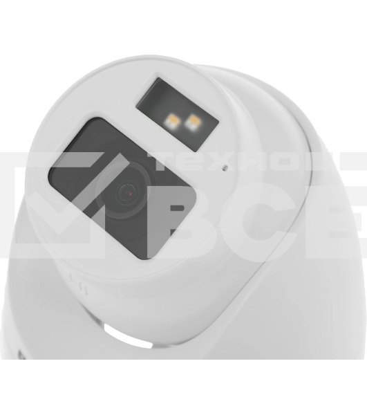 Камера видеонаблюдения аналоговая Dahua DH-HAC-HDW1200CLQP-IL-A-0280B-S6 2.8-2.8мм HD-CVI HD-TVI цв. корп.:белый (DH-HAC-HDW1200CLQP-IL-A-0280B)