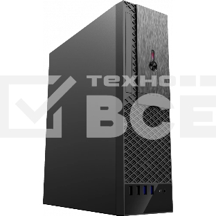 Компьютерный корпус с блоком питания 300Вт. Foxline FL-1001 mATX case, black, w/PSU TFX 300W, w/2xUSB2.0+2xUSB3.0, w/1xcombo audio, w/pwr cord, w/8cm FAN