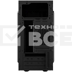 Компьютерный корпус CBR RD873, без БП, mATX Minitower 2хUSB 2.0, HD Audio+Mic, кабель питания 1.2м, черный PCC-MATX-RD873-WPSU, фото3