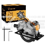 Дисковая (циркулярная) пила DEKO CS2500-D, 2500Вт, 210мм диск, фото 1