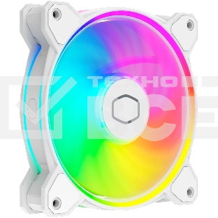 Вентилятор для корпуса Cooler Master MasterFan MF120 Halo2 ARGb 120х120x25 белый 4-pin 27дБ (MFL-B2DW-21NP2-R2) Ret