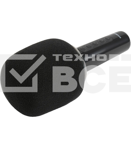 Микрофон беспроводной Hyundai H-MIC100 черный