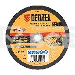 Круг отрезной по металлу Denzel 230 х 2,0 х 22,2 мм, A36TBF, фото 1