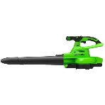 Воздуходув-Садовый Пылесос аккумуляторный GreenWorks GD40BVII, 40V, бесщеточный, без АКБ и ЗУаккумуляторный (2406907), фото3