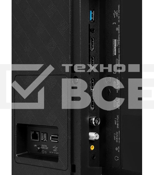 Телевизор Hisense 55' 55A85K черный OLED UHD 120Hz Vidaa